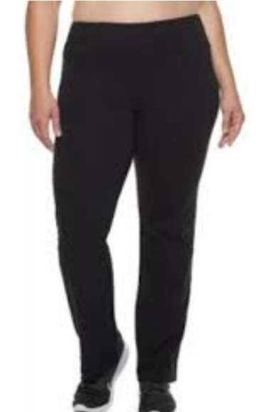 tek gear straight mid rise pants
